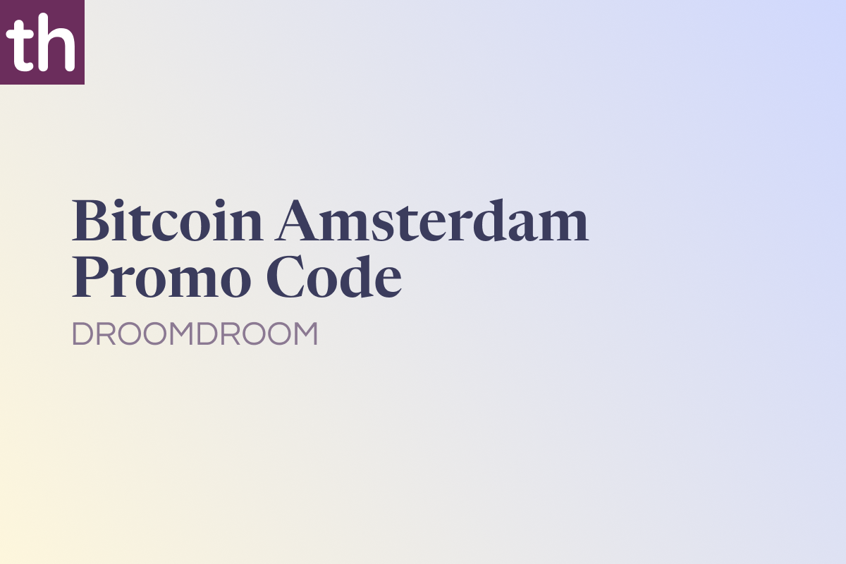 Bitcoin Amsterdam Promo Code: DROOMDROOM [10% OFF]