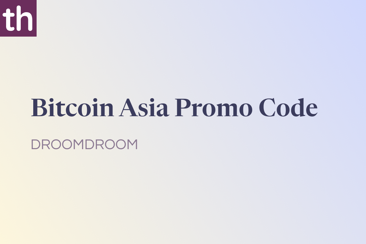Bitcoin Asia Promo Code: DROOMDROOM [10% OFF]