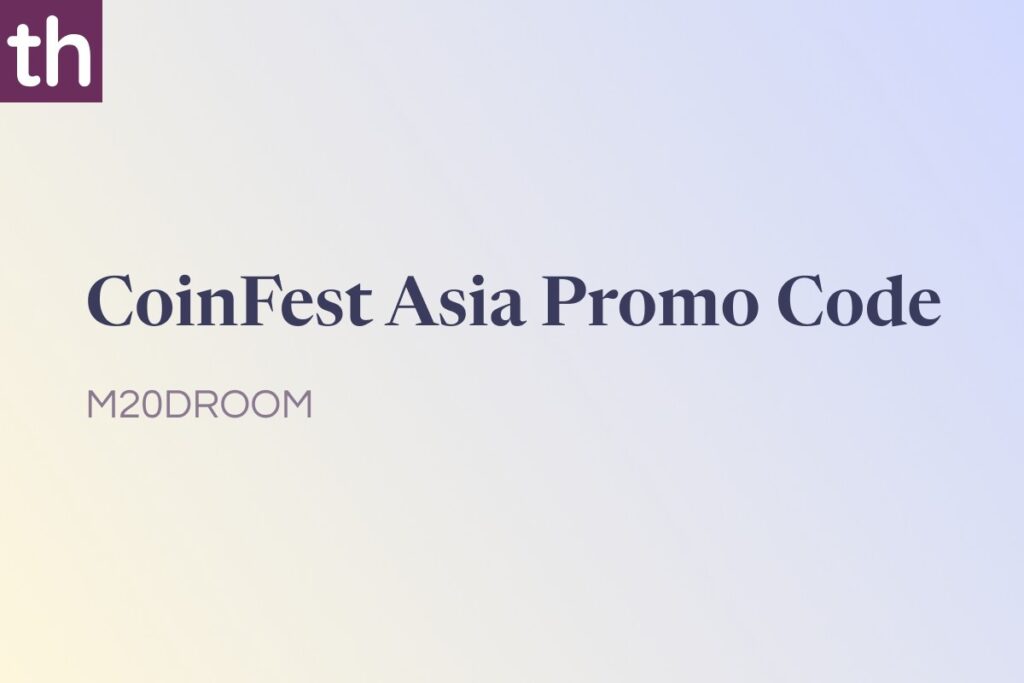 Coinfest Asia Promo Code: M20DROOM [20% OFF]