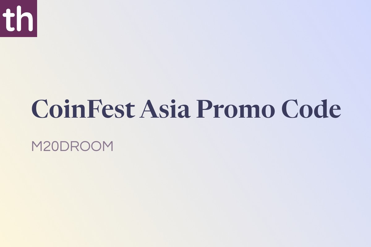 Coinfest Asia Promo Code: M20DROOM [20% OFF]