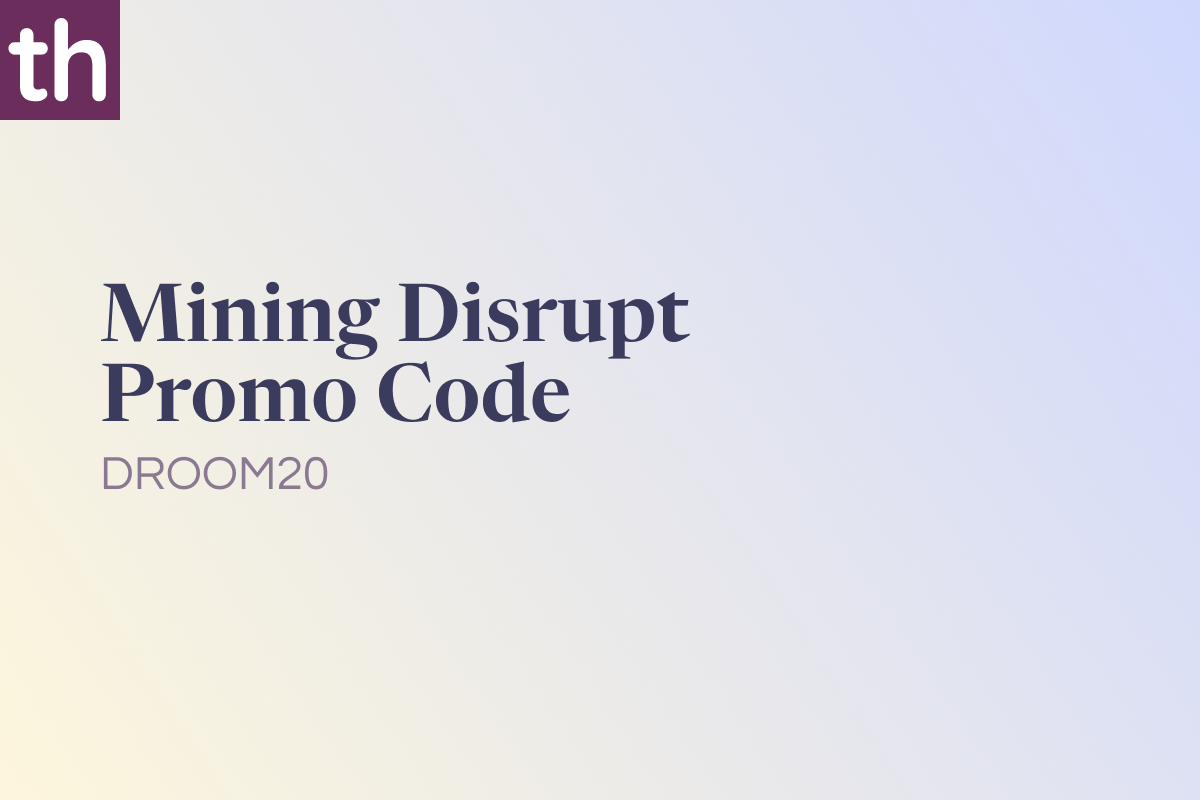 Mining Disrupt Promo Code: DROOM20 [20% OFF]