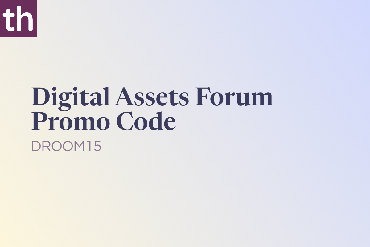 Digital Assets Forum Promo Code: DROOM15 [15% OFF]