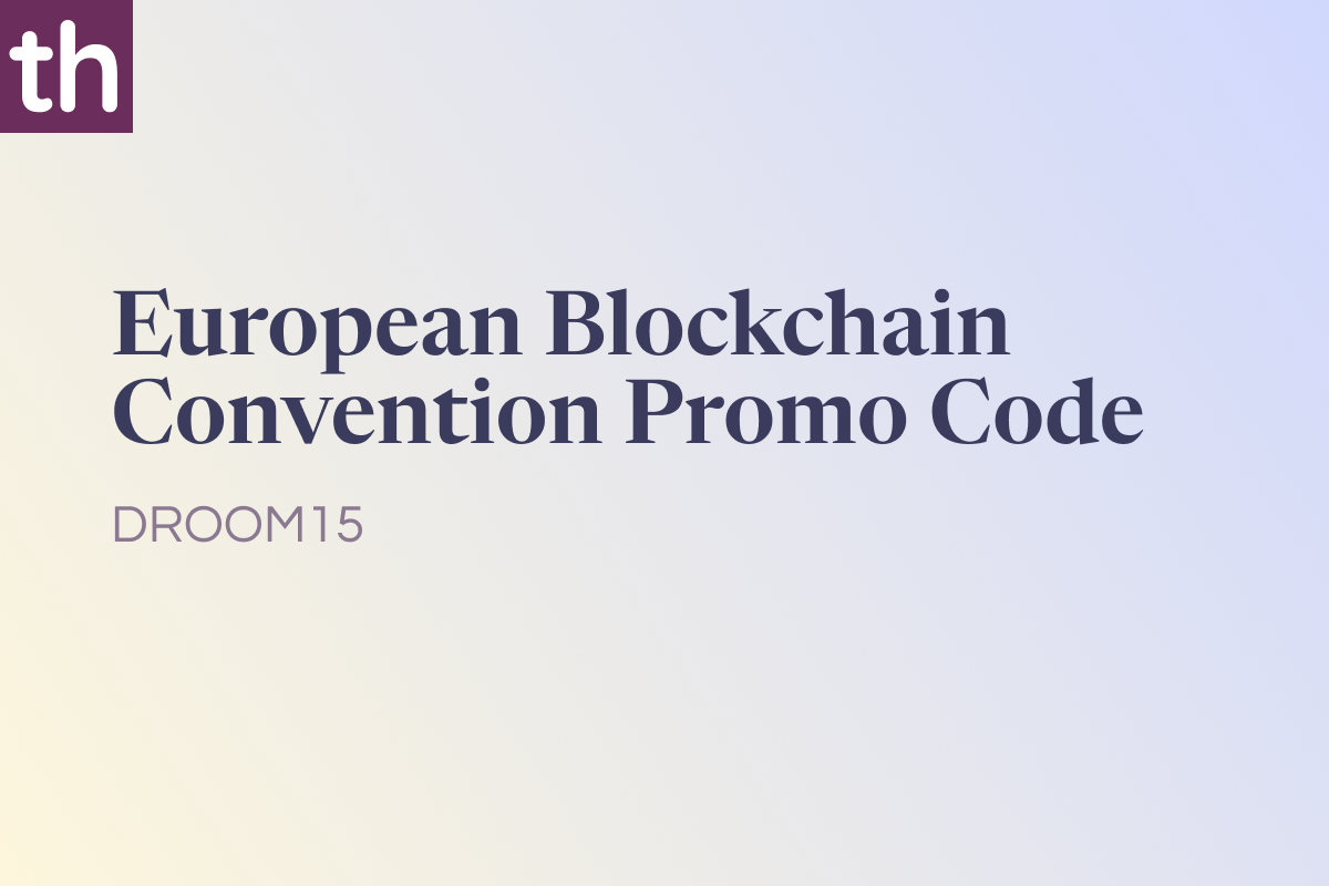 European Blockchain Convention Promo Code: DROOM15 [15% OFF]