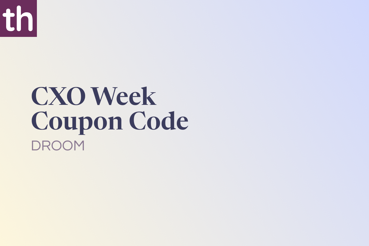 CXO Week Coupon Code: DROOM [15% OFF]