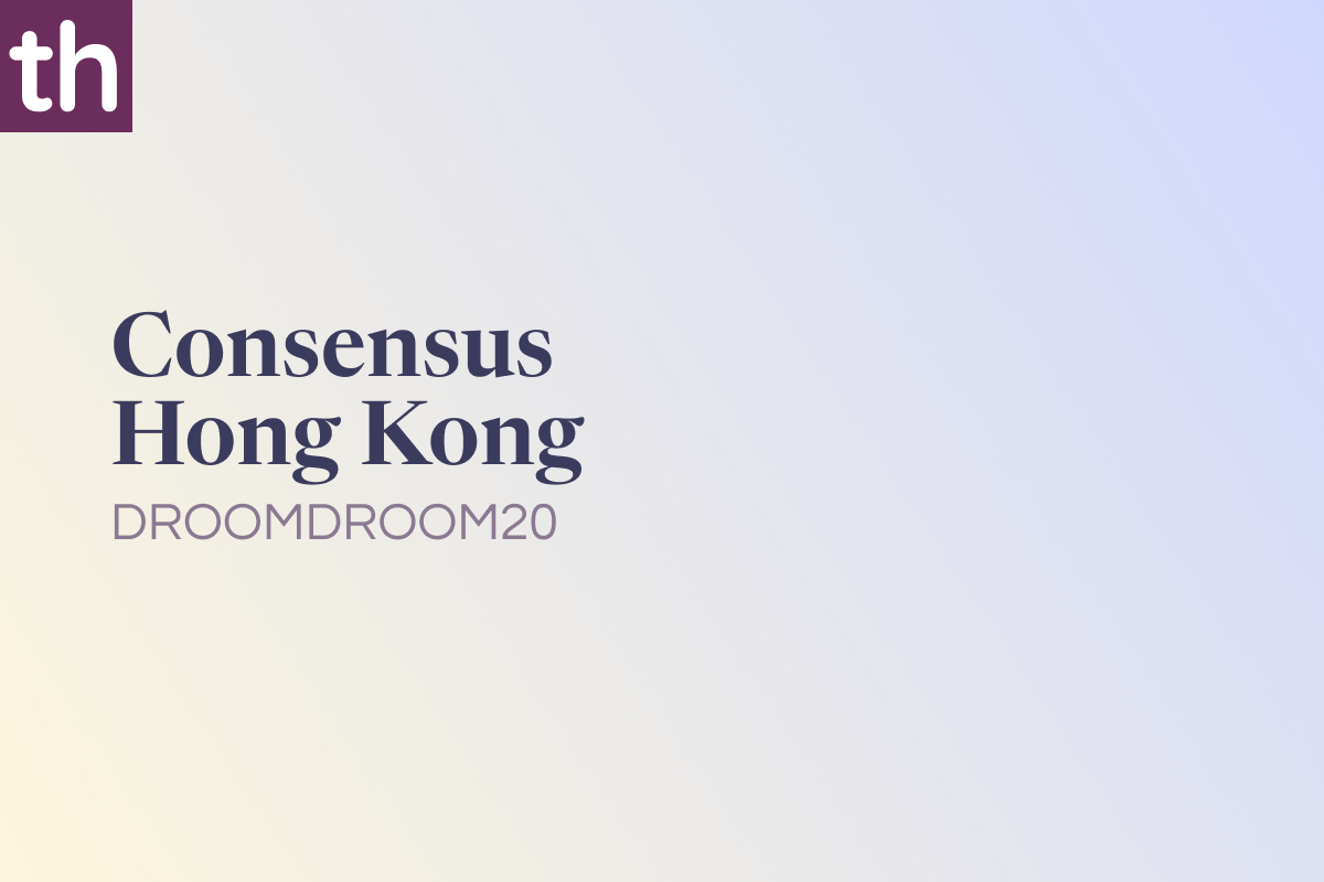 Consensus Hong Kong Promo Code: DROOMDROOM20 [20% OFF]