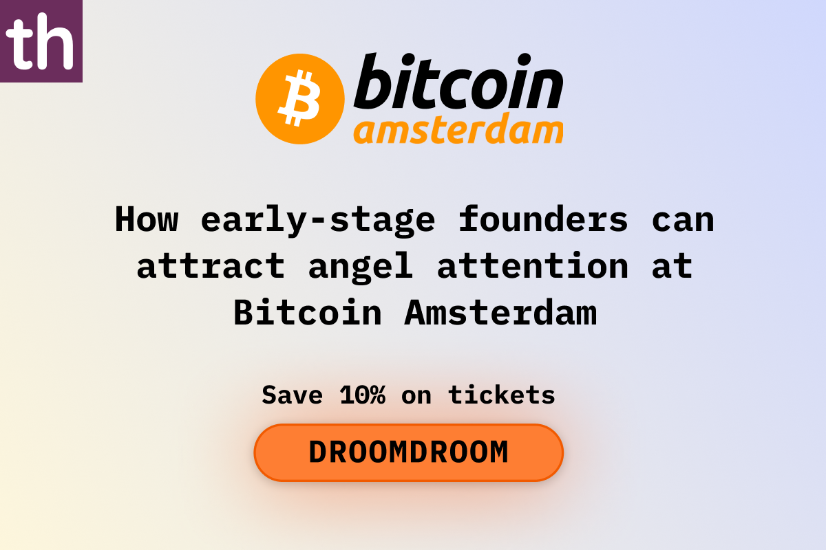 How early-stage founders can attract angel attention at Bitcoin Amsterdam